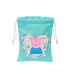 Saquito merienda safta peppa pig pretty flowers 250x200 mm