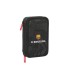 Plumier escolar safta doble pequeno 29 piezas fc barcelona black 40x125x195 mm