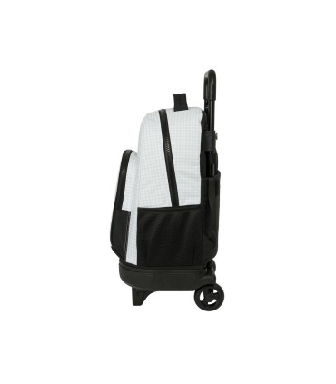 Mochila safta grande con ruedas compact extraible real madrid 1 equipacion 24 25 450x330x220 mm