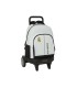 Mochila safta grande con ruedas compact evolution extraible real madrid 1 equipacion 24 25 450x330x220