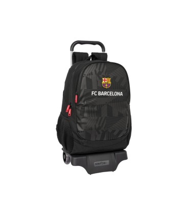 Mochila safta mod 665 con carro 905 fc barcelona black 160x320x440 mm