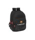 Mochila safta doble con cantoneras adaptable a carro fc barcelona black 150x320x420 mm
