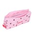 Bolso escolar portatodo safta triple minnie mouse nalve 120x220x30 mm
