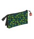 Bolso escolar portatodo safta triple minecraft tnt 120x220x30 mm