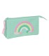 Bolso escolar portatodo safta triple glowlab amazing 120x220x30 mm