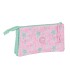 Bolso escolar portatodo safta triple glowlab amazing 120x220x30 mm