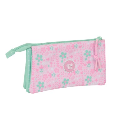 Bolso escolar portatodo safta triple glowlab amazing 120x220x30 mm