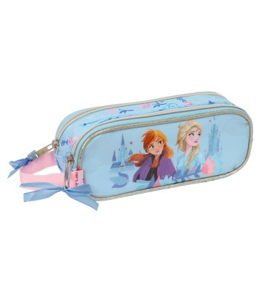 Bolso escolar portatodo safta doble frozen ice magic 80x210x60 mm