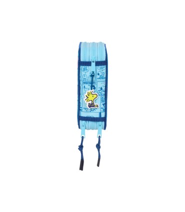 Plumier escolar safta triple 37 piezas snoopy love 195x125x55 mm