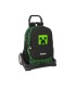 Mochila safta mod 665 con carro evolution minecraft tnt 440x320x160 mm