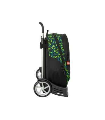 Mochila safta mod 665 con carro evolution minecraft tnt 440x320x160 mm