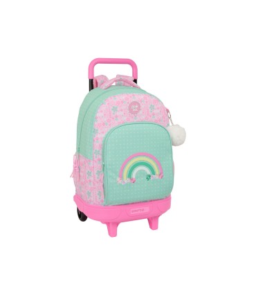 Mochila safta grande con ruedas compact extraible glowlab amazing 450x330x220 mm