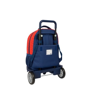 Mochila safta grande con ruedas compact evolution extraible super mario trick 450x330x220 mm