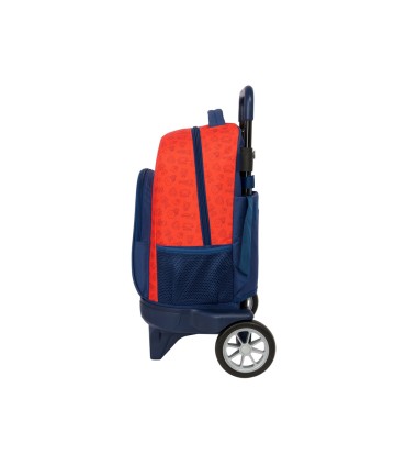 Mochila safta grande con ruedas compact evolution extraible super mario trick 450x330x220 mm