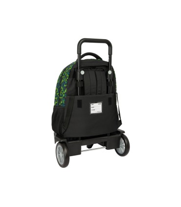 Mochila safta grande con ruedas compact evolution extraible minecraft tnt 450x330x220 mm