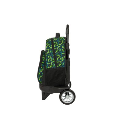 Mochila safta grande con ruedas compact evolution extraible minecraft tnt 450x330x220 mm