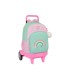 Mochila safta grande con ruedas compact evolution extraible glowlab amazing 450x330x220 mm