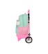 Mochila safta grande con ruedas compact evolution extraible glowlab amazing 450x330x220 mm
