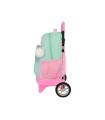 Mochila safta grande con ruedas compact evolution extraible glowlab amazing 450x330x220 mm