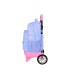 Mochila safta grande con ruedas compact evolution extraible benetton lila 450x330x220 mm