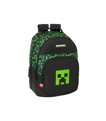 Mochila safta doble con cantoneras adaptable a carro minecraft tnt 420x320x150 mm
