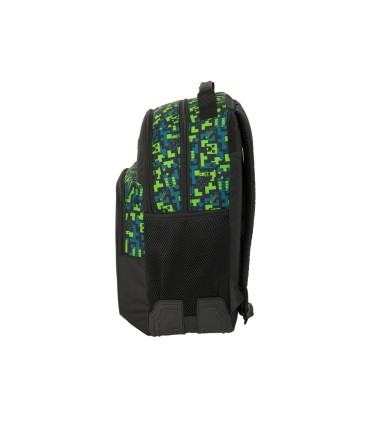 Mochila safta doble con cantoneras adaptable a carro minecraft tnt 420x320x150 mm