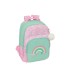 Mochila safta doble con cantoneras adaptable a carro glowlab amazing 420x320x150 mm