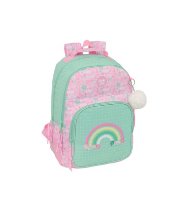 Mochila safta doble con cantoneras adaptable a carro glowlab amazing 420x320x150 mm
