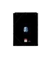Carpeta carton folio gomas solapas safta star wars rebellion