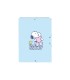 Carpeta carton folio gomas solapas safta snoopy love