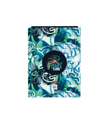 Carpeta carton folio gomas solapas safta el nino kook