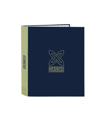Carpeta carton folio 4 anillas safta lomo ancho munich north