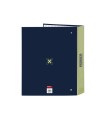 Carpeta carton folio 4 anillas safta lomo ancho munich north