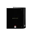 Carpeta carton folio 4 anillas safta lomo ancho kelme iron