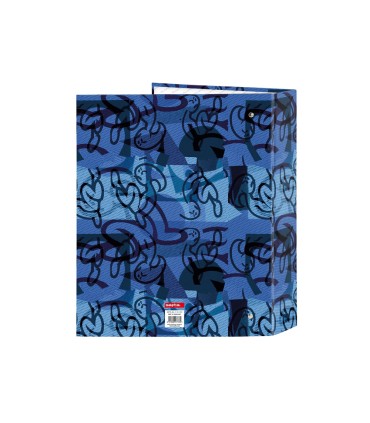 Carpeta carton folio 4 anillas safta lomo ancho el nino roller