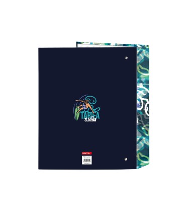 Carpeta carton folio 4 anillas safta lomo ancho el nino kook