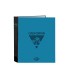 Carpeta carton folio 4 anillas safta lomo ancho blackfit8 california