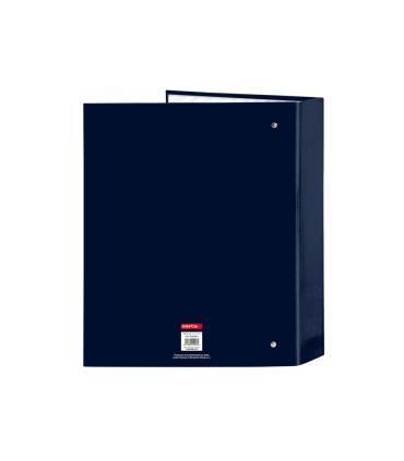 Carpeta carton folio 4 anillas safta lomo ancho benetton flag