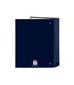 Carpeta carton folio 4 anillas safta lomo ancho benetton flag