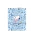 Carpeta carton folio 4 anillas mixtas safta snoopy love