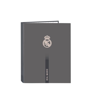 Carpeta carton folio 4 anillas mixtas safta real madrid 3 equipacion 24 25