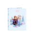 Carpeta carton folio 4 anillas mixtas safta frozen ice magic
