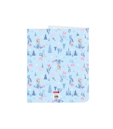 Carpeta carton folio 4 anillas mixtas safta frozen ice magic