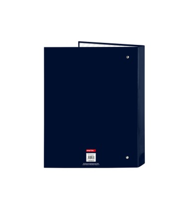 Carpeta carton folio 4 anillas mixtas safta benetton flag