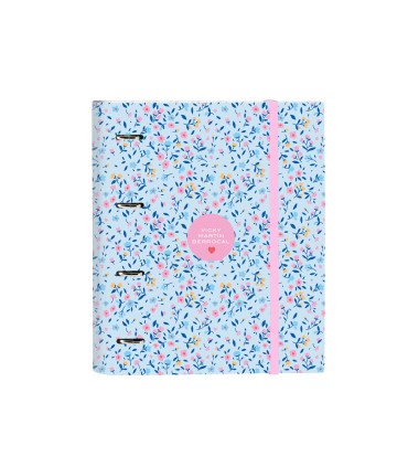 Carpeta con recambio safta din a4 cuadro 5 mm con goma y 5 separadores vicky martin berrocal paraiso