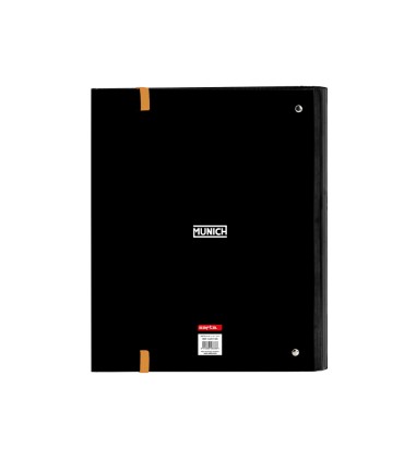 Carpeta con recambio safta din a4 cuadro 5 mm con goma y 5 separadores munich lagoon