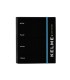 Carpeta con recambio safta din a4 cuadro 5 mm con goma y 5 separadores kelme iron