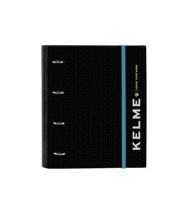 Carpeta con recambio safta din a4 cuadro 5 mm con goma y 5 separadores kelme iron