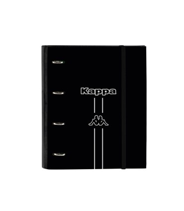 Carpeta con recambio safta din a4 cuadro 5 mm con goma y 5 separadores kappa dark