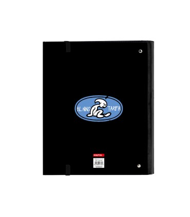 Carpeta con recambio safta din a4 cuadro 5 mm con goma y 5 separadores el nino roller